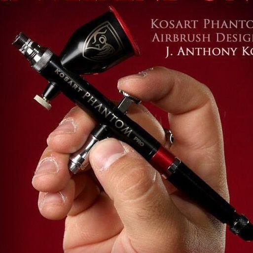 Kosart Phantom Pro Airbrush - Deluxe Kit