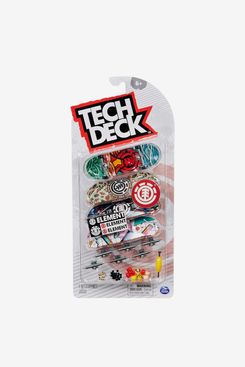 Tech Deck Ultra DLX Fingerboard 4-Pack, Element Skateboards