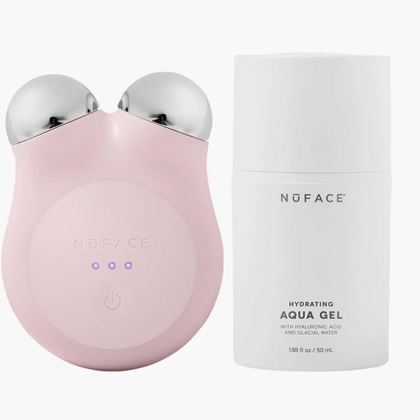 NuFace MINI+ Smart On-the-Go Facial Toning Starter Kit