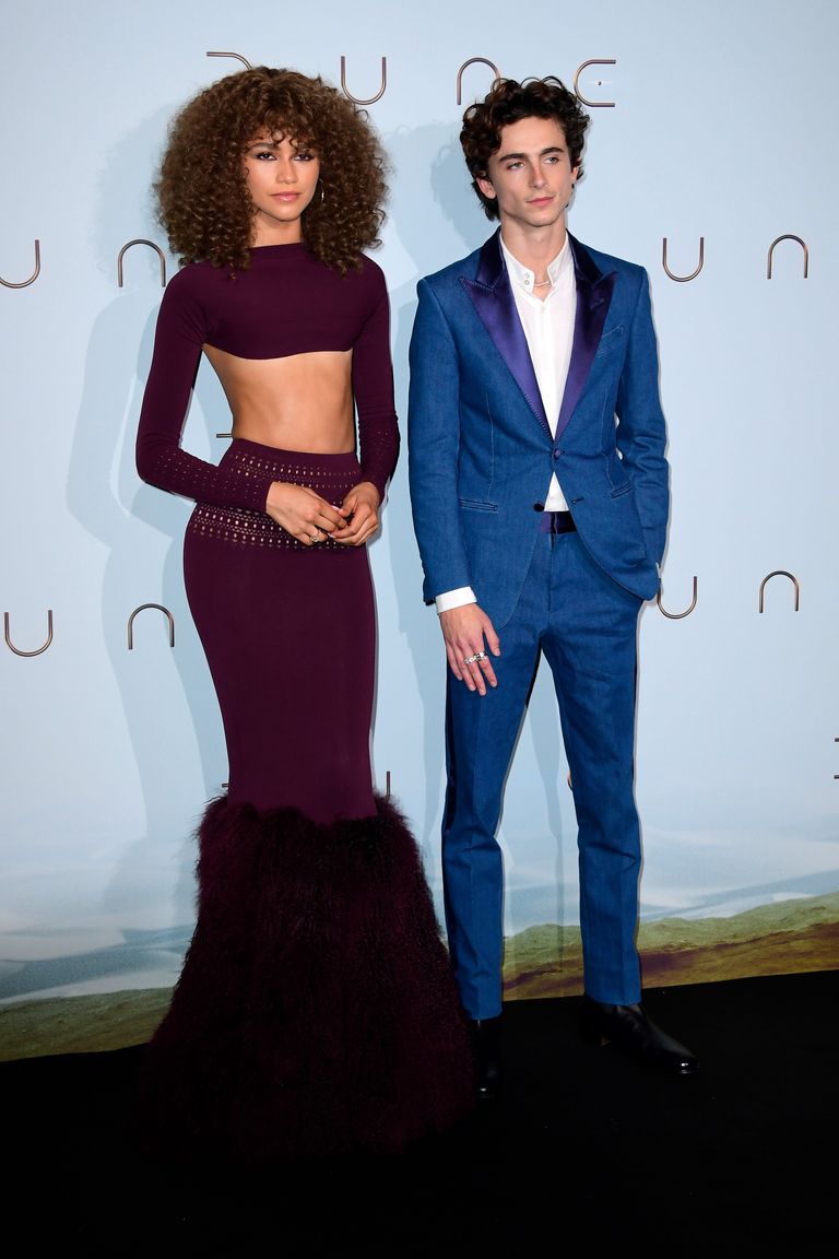 All the Zendaya and Timothée Chalamet Dune Red Carpet Looks