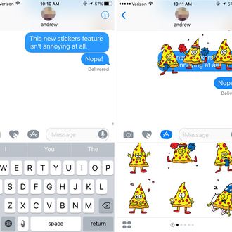 Optimistisch Geschiktheid Absoluut How to Use iMessage Stickers and Animations in iOS 10