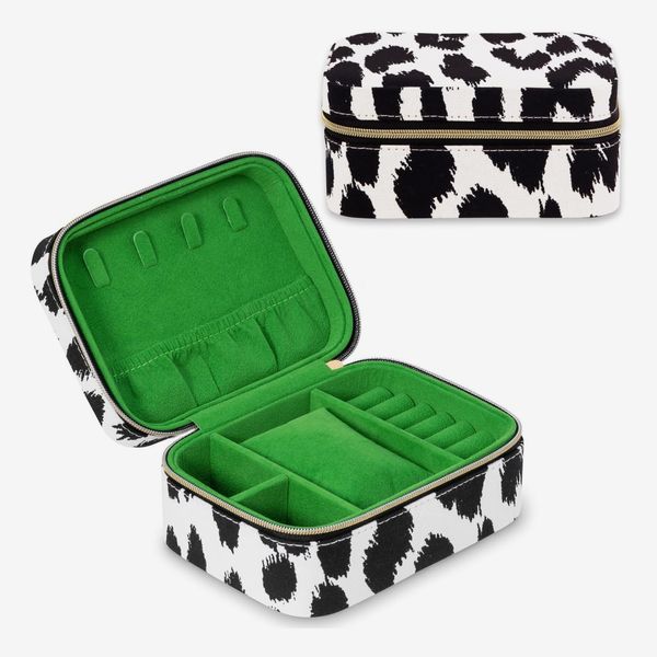 Kate Spade New York Small Travel Jewelry Case - Modern Leopard