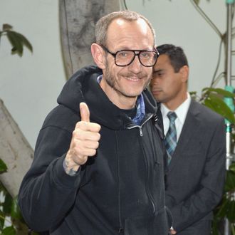 LOS ANGELES, CA - FEBRUARY 26: Photographer Terry Richardson attends The Annie Leibovitz SUMO-Size Book Launch presented by Vanity Fair, Leon Max and Benedikt Taschen during Vanity Fair Campaign Hollywood at Chateau Marmont on February 26, 2014 in Los Angeles, California. (Photo by Michael Buckner/Getty Images for Vanity Fair)