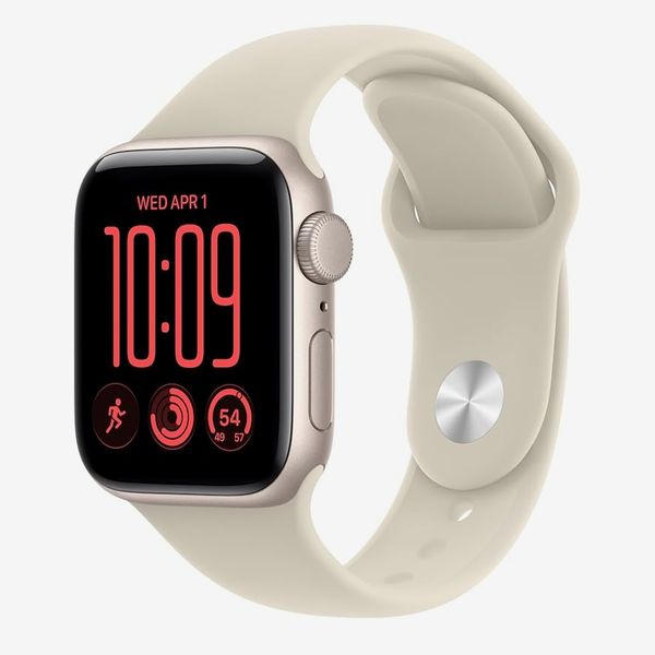 Apple Watch SE 3 [GPS] - Starlight Aluminum Case with Sand Sport Band