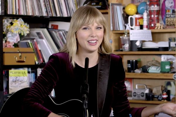 WATCH: Taylor Swift Sings 'Lover' on NPR Tiny Desk Concert