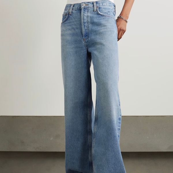 Agolde Low Slung Puddle Jeans