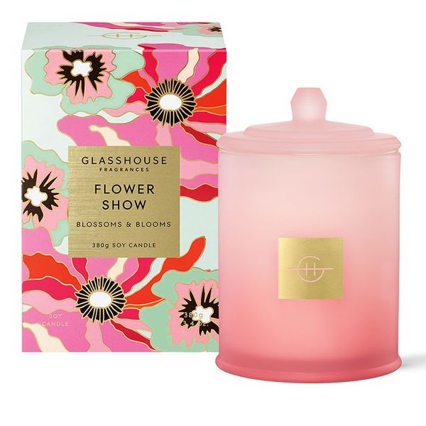 Glasshouse Fragrances Flower Show Candle