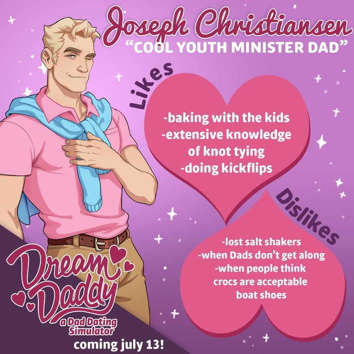 Dream Daddy Daddies, Ranked