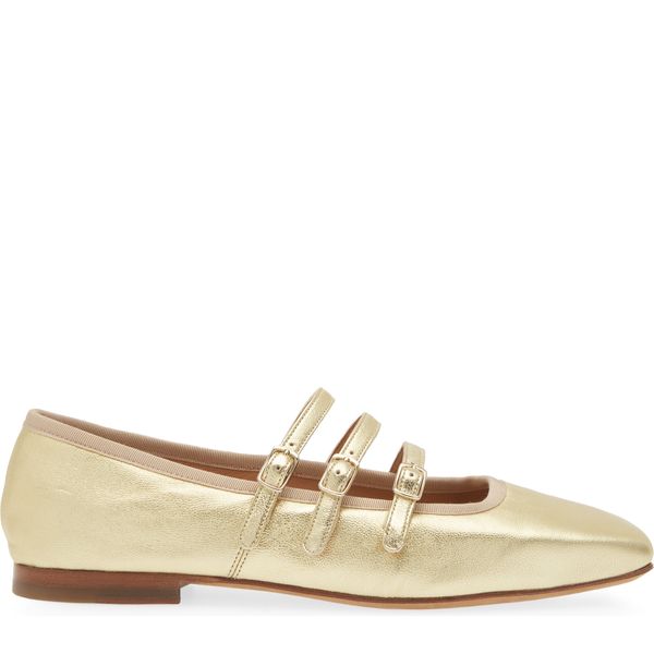 Mansur Gavriel Square Toe Mary Jane Flat