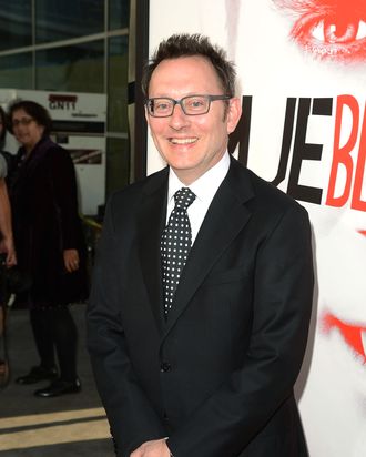 Actor Michael Emerson arrives at the premiere of HBO 'True Blood' season 5 premiere