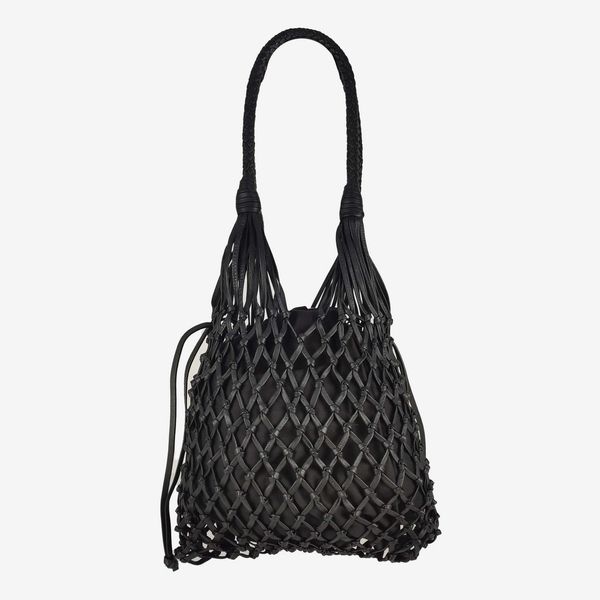 Florence Leather Borse Woven Leather Shopper