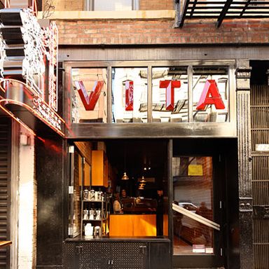 Michael McConnell also debuts his coffee shop, Caffé Vita, next door.