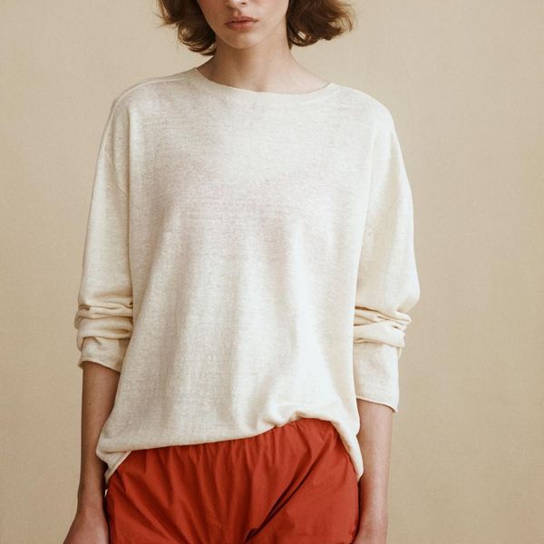 Caramel London x Zara 100% Linen Knit Jumper