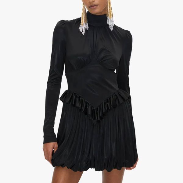 H&M Rabanne Jersey Puff-skirt Dress