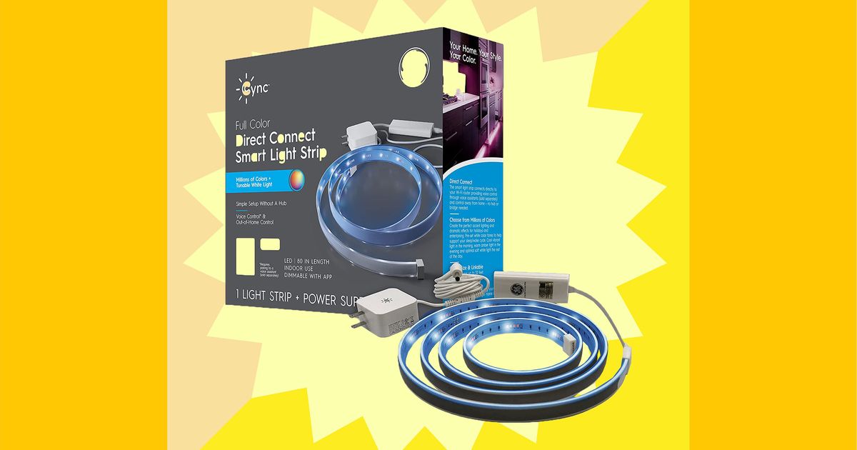 GE Cync Light Strip Sale | The Strategist