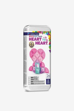 Magna-Tiles microMAGS 26-Piece Heart to Heart Travel Set