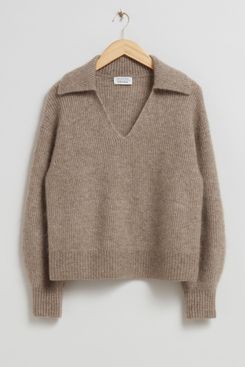 & Other Stories Mohair Knit Sweater