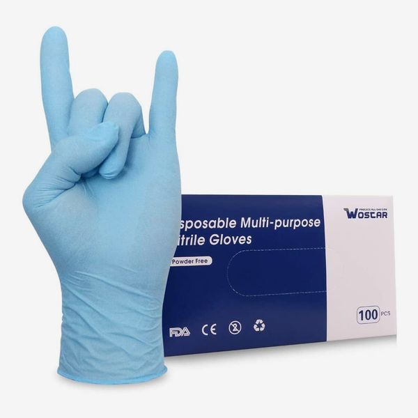 Wostar Nitrile Disposable Gloves Pack of 100