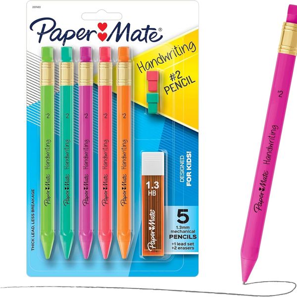 Paper Mate Handwriting Triangular Mechanical Pencils