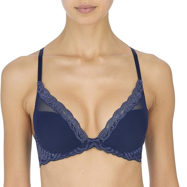 Natori Feathers Contour Plunge Bra