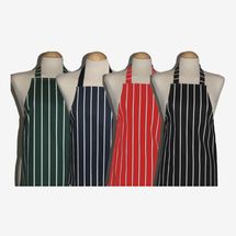 Childs butchers stripe apron 5-8 Years
