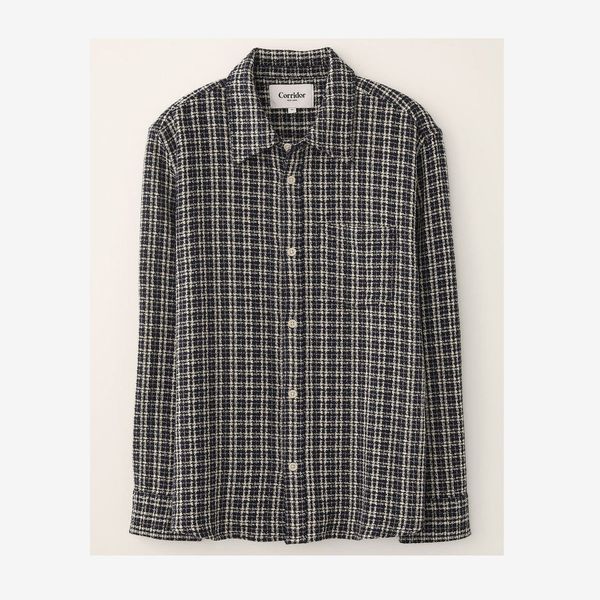 Corridor Reverse Tweed Snow Check Shirt