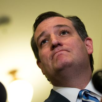 Sen. Ted Cruz (R-TX) Addresses The Media At The Capitol