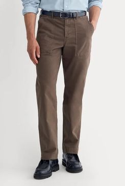 Everlane The Canvas Relaxed Pant - Earth Brown