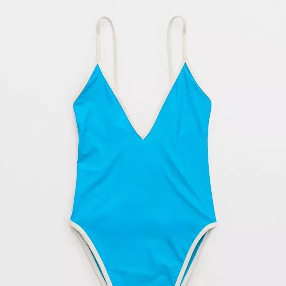 Aerie Super V One Piece Swimsuit