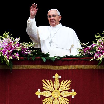 VATICAN-POPE-EASTER-MASS-HOLY WEEK