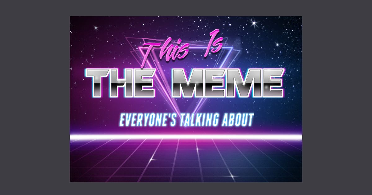 Retro Wave 80s Text Meme Generator How To