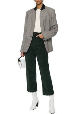 Rag & Bone Cotton-Corduroy Straight-Leg Pants
