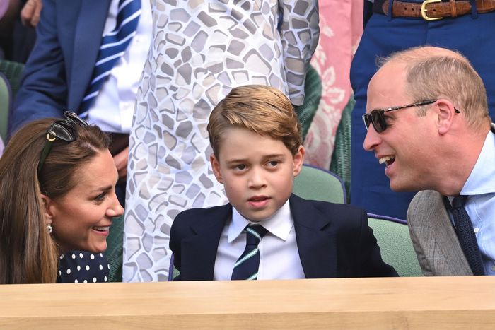 Little Businessguy Prince George Wore a Suit to Wimbledon