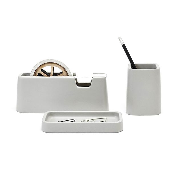 Areaware Concrete Desk Set