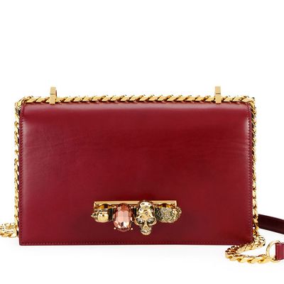 Alexander McQueen Jeweled Satchel Purse