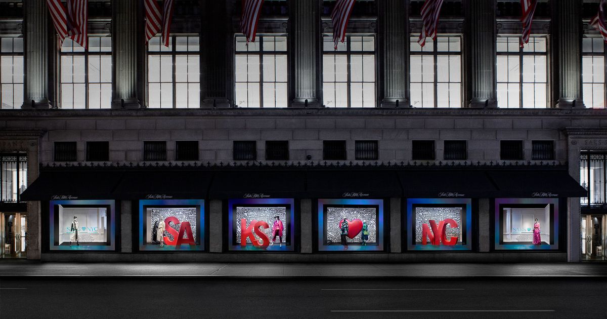 Saks Fifth Avenue Unveils New York-Inspired Window Display