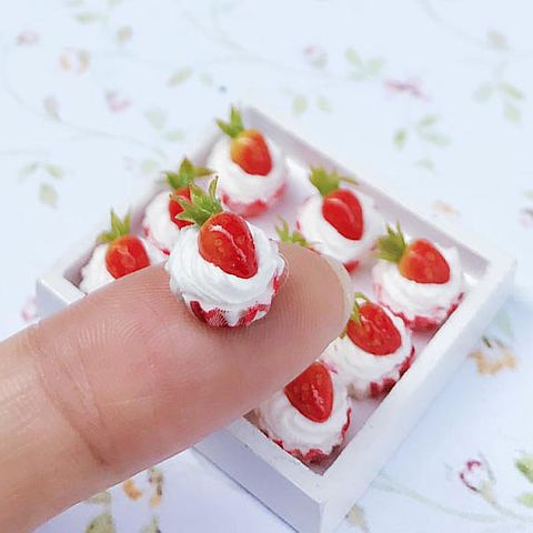 Miniature Strawberry Cupcake