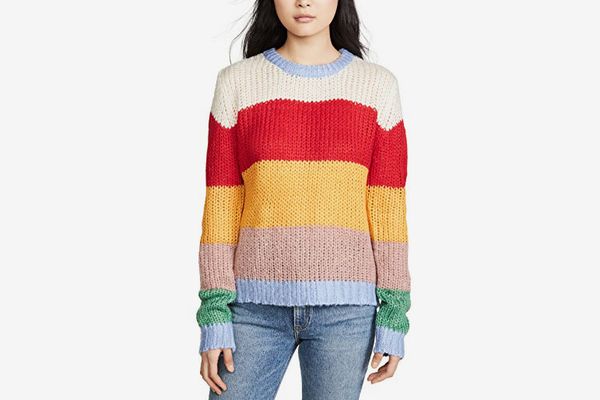 ENGLISH FACTORY Multicolor Knit Sweater