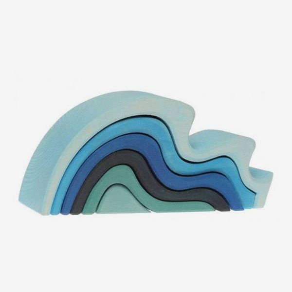 Grimm's Spiel & Holz Water Waves Nesting Blocks