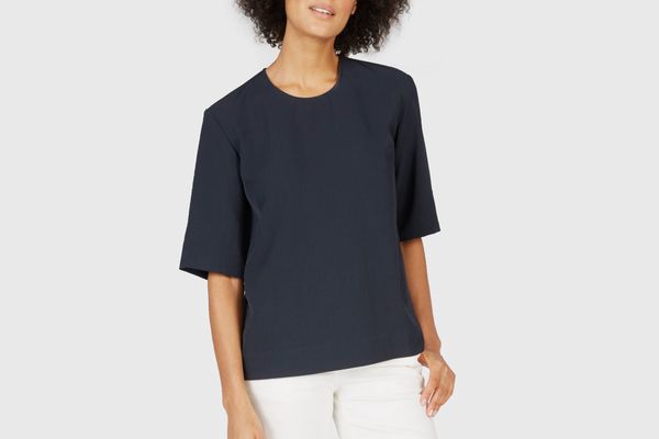 Everlane Japanese GoWeave Back-Zip Tee