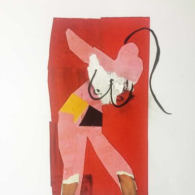Henri Matisse. Brush and ink, collage.