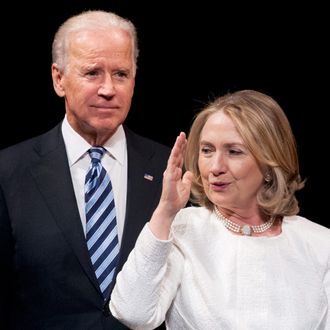 Joe Biden, Hillary Rodham Clinton