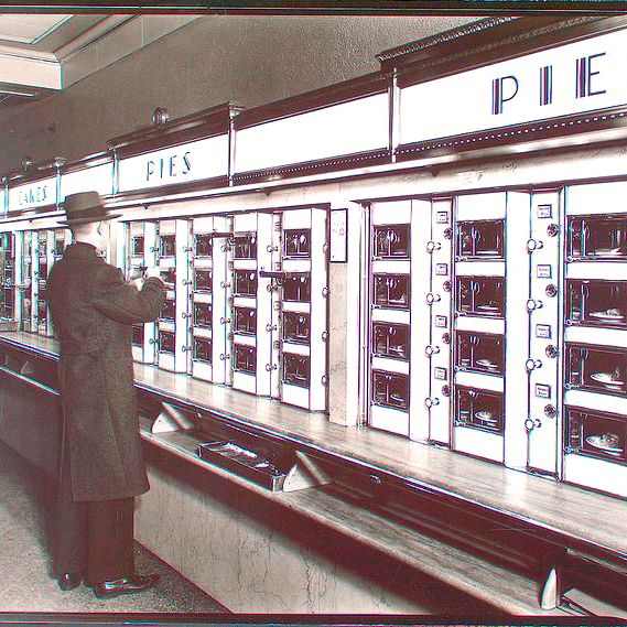 An Eighth Avenue Automat in 1936.