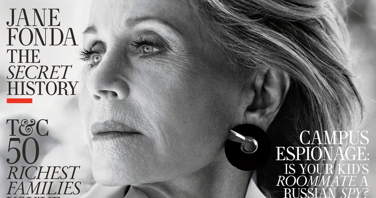 Jane Fonda Is Unretouched on the Cover of Town & Country