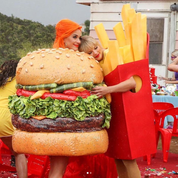 Katy Perry and Taylor Swift.