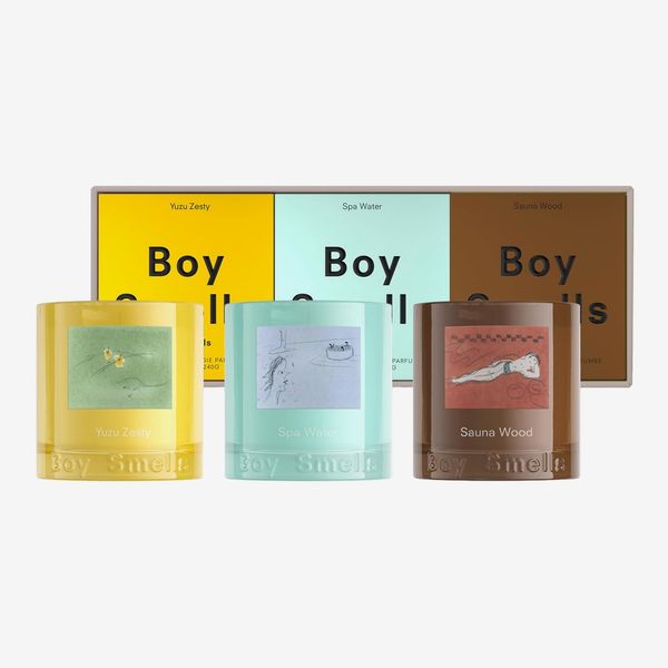 Boy Smells Votive Trio Scented Candles Set