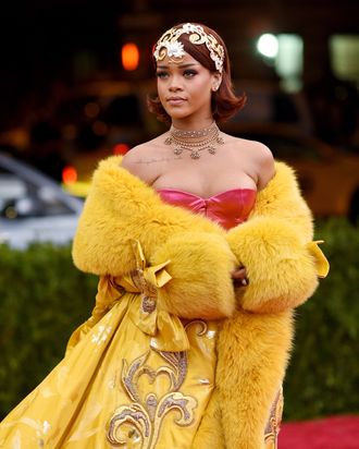 Rihanna’s Met Gown Designer Had Never Heard of Her