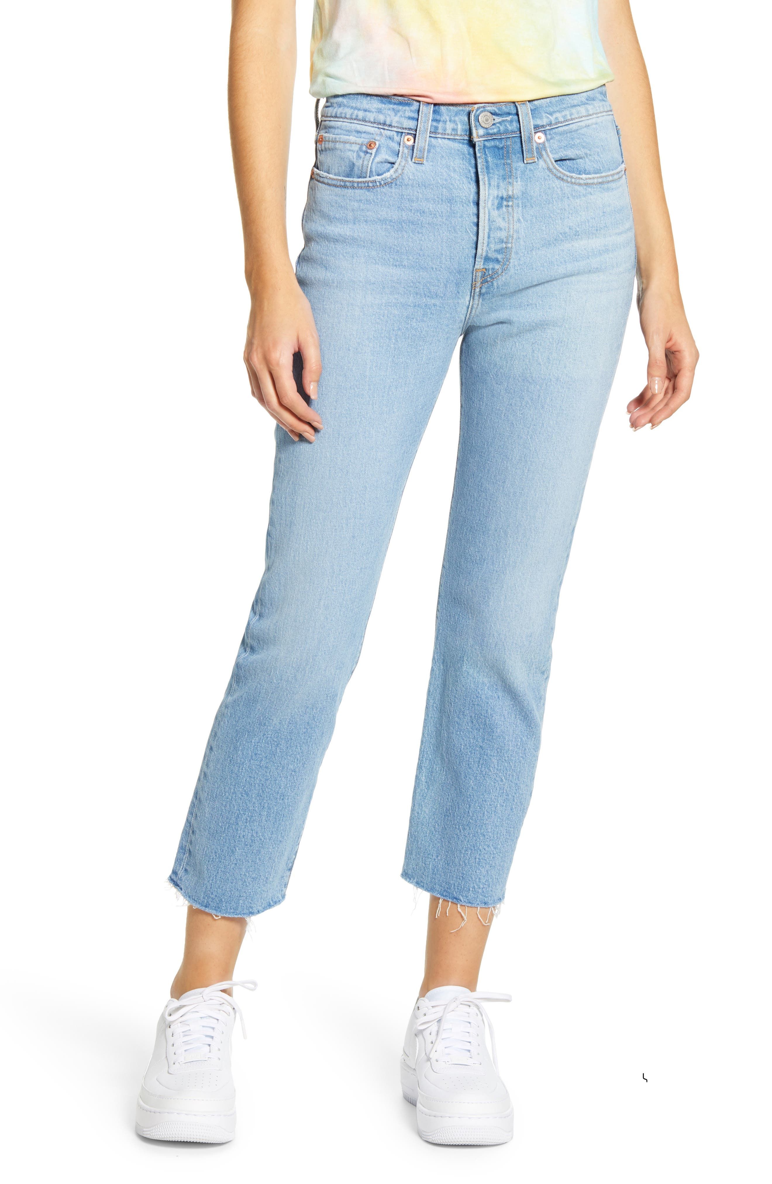 womens levi cropped jeans