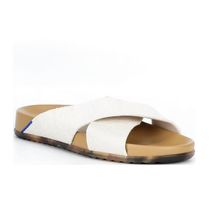 Rothy’s The Weekend Knit Cross Strap Slide Sandals