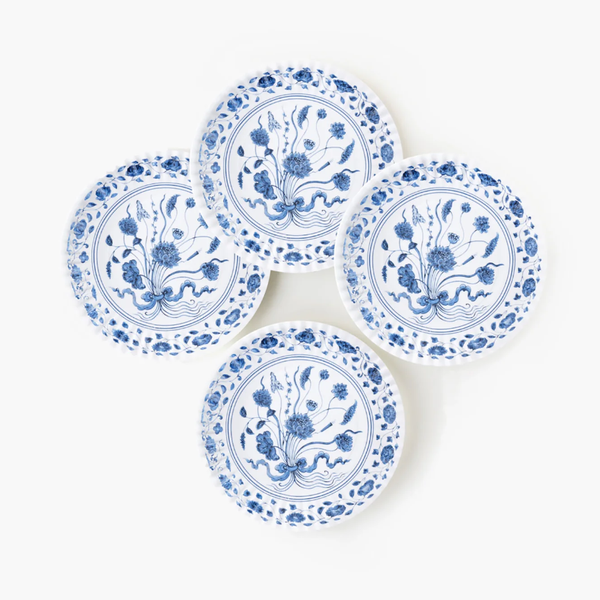 One Hundred 80 Degrees Botanical Melamine Plates